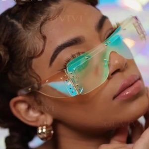 Iridescent Fashion Sunglasses